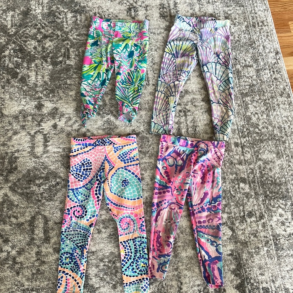 Lot of Girls Lilly Pulitzer Leggings